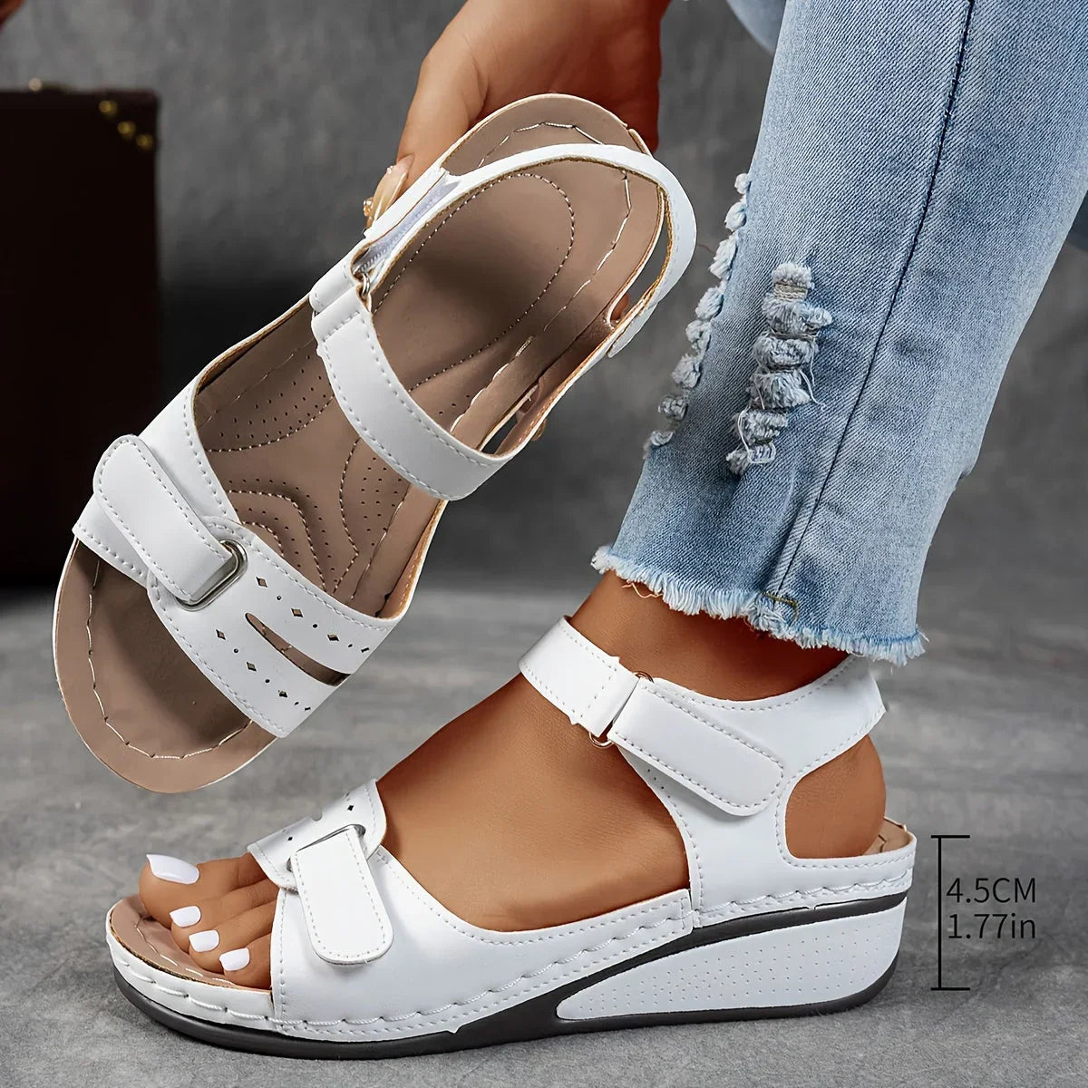 Élise™ | Bequeme Orthopädische Sandalen Élise