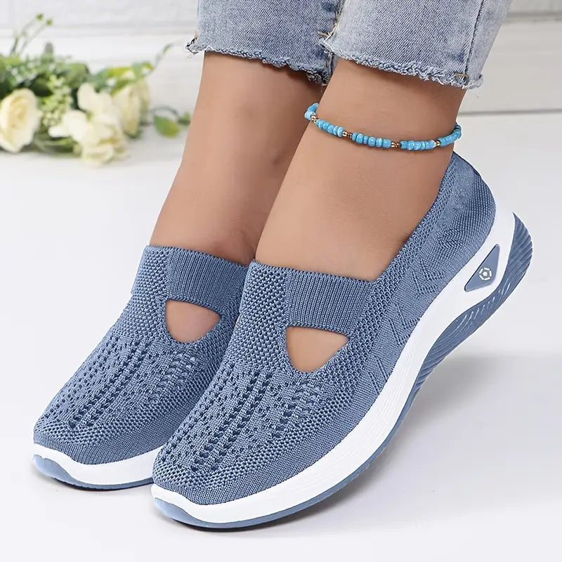 CloudWear™ – Atmungsaktive und Ultra-Komfortable Orthopädische Sneaker für Damen