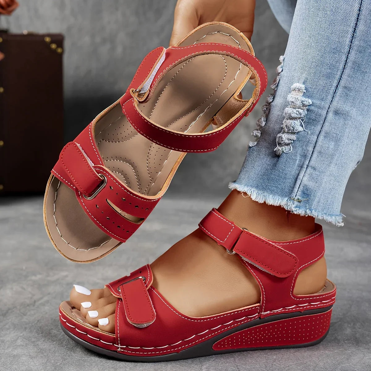 Élise™ | Bequeme Orthopädische Sandalen Élise