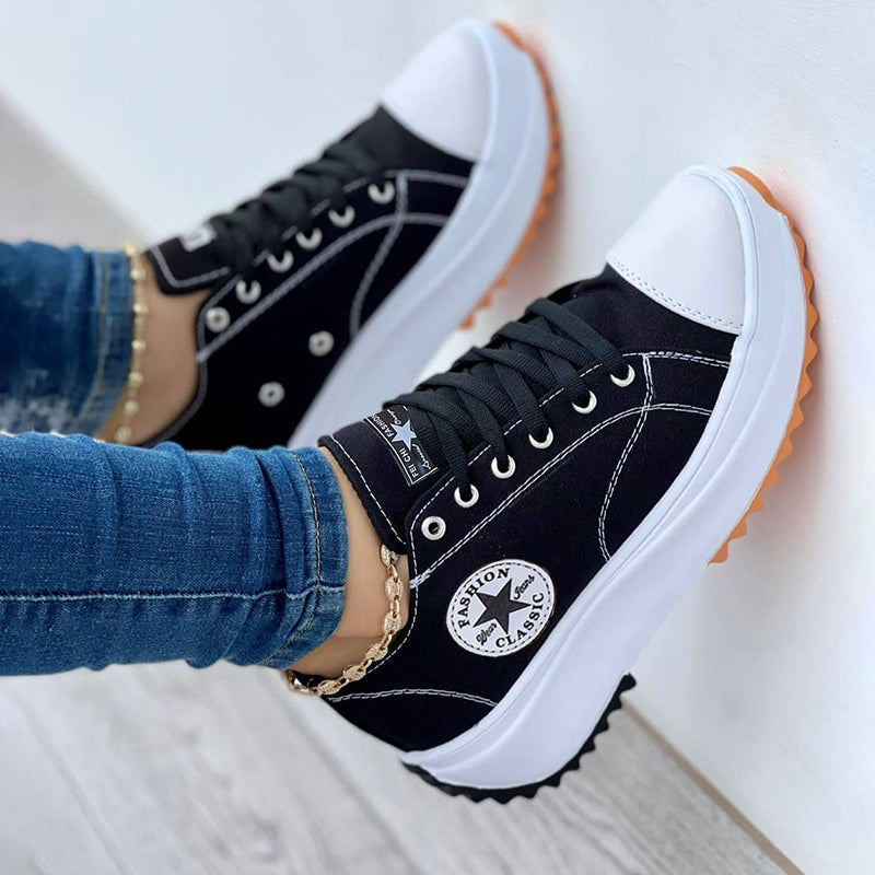 Monarch Wear - Kellyn Orthopädische Komfort-Canvas-Schuhe