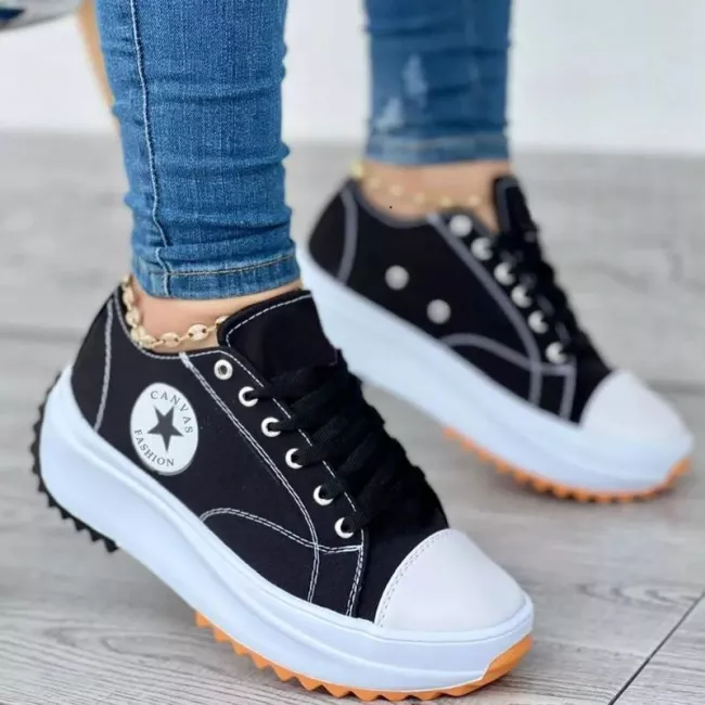 Monarch Wear - Kellyn Orthopädische Komfort-Canvas-Schuhe