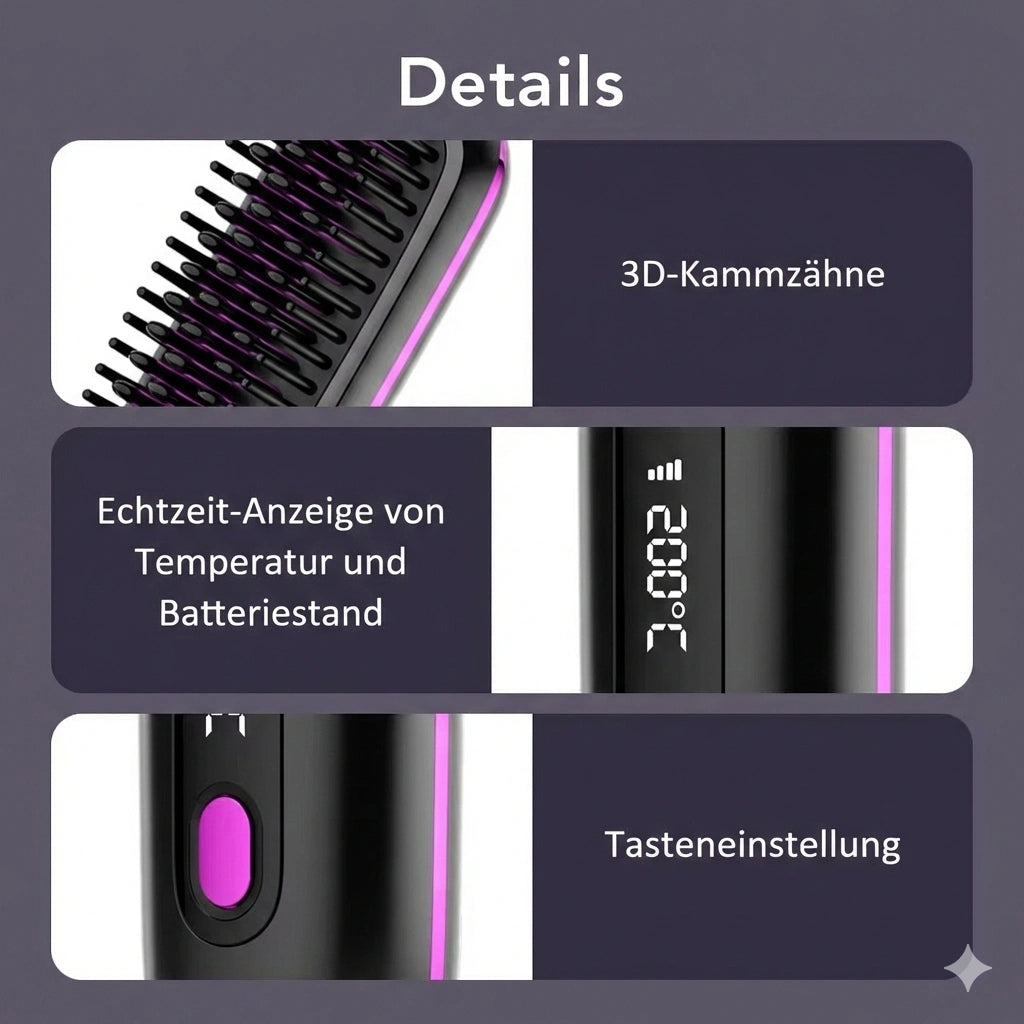 Monarch Stylingbürste für kurzes Haar – VolumeLift™