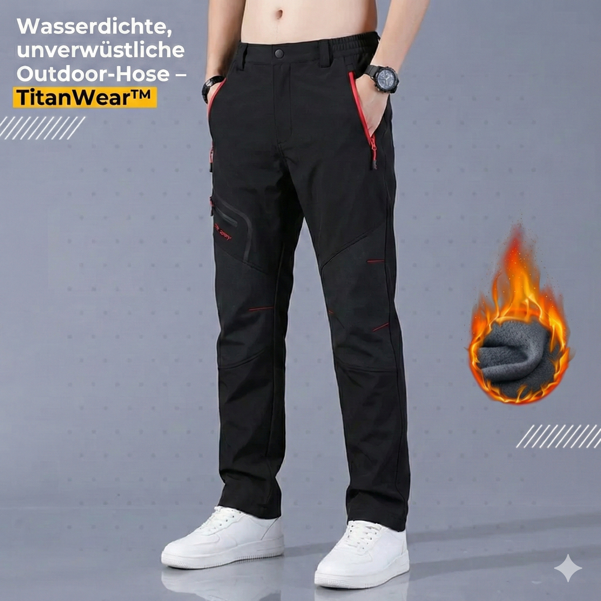 Wasserdichte, unverwüstliche Outdoor-Hose – TitanWear™