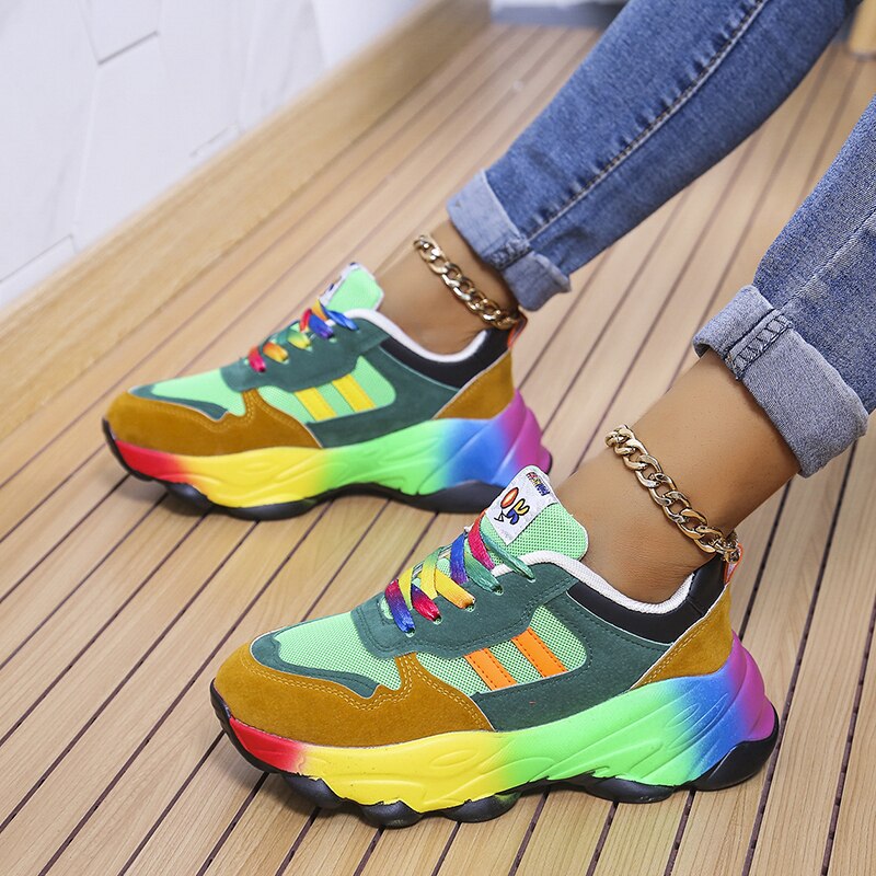 Monarch Wear - Orthopädische bunte Sneakers