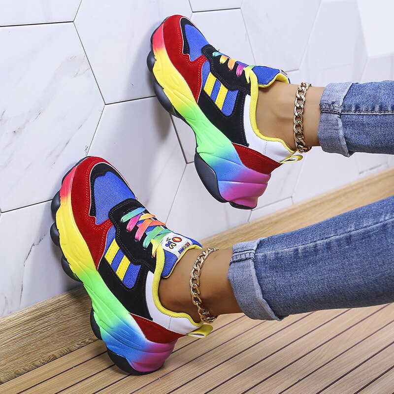 Monarch Wear - Orthopädische bunte Sneakers