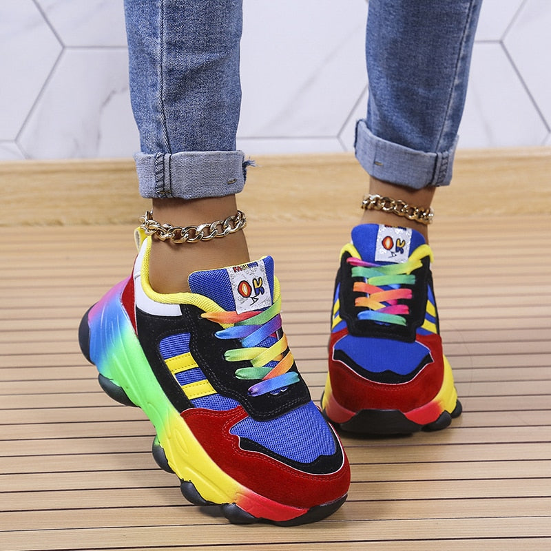 Monarch Wear - Orthopädische bunte Sneakers
