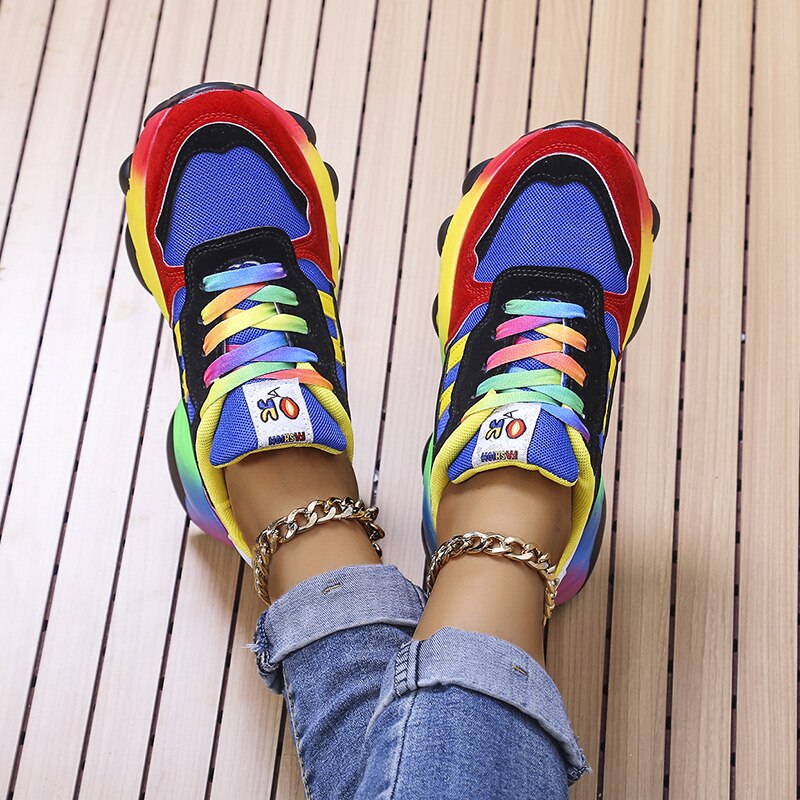 Monarch Wear - Orthopädische bunte Sneakers