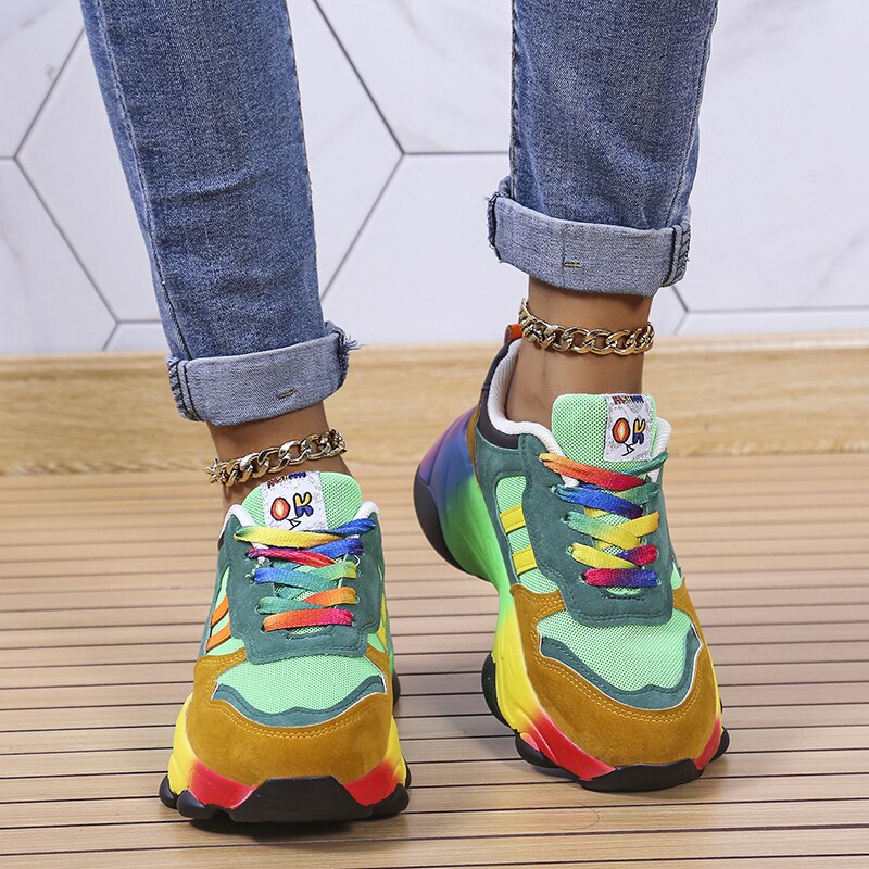 Monarch Wear - Orthopädische bunte Sneakers