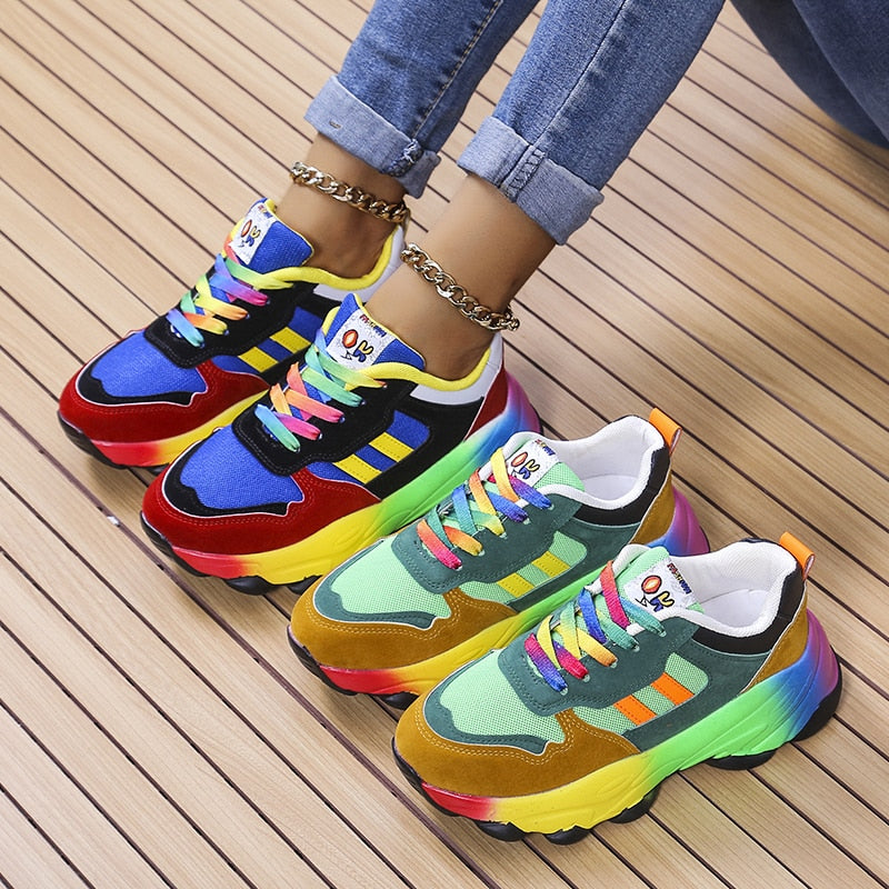Monarch Wear - Orthopädische bunte Sneakers
