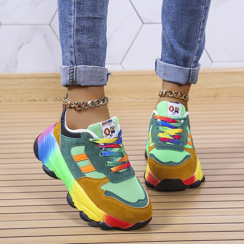 Monarch Wear - Orthopädische bunte Sneakers