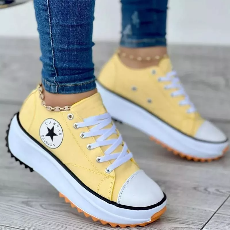 Monarch Wear - Kellyn Orthopädische Komfort-Canvas-Schuhe