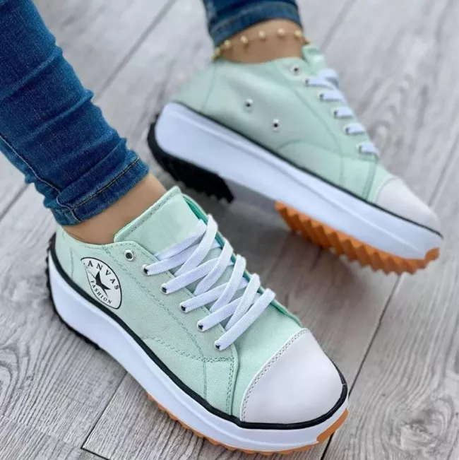 Monarch Wear - Kellyn Orthopädische Komfort-Canvas-Schuhe