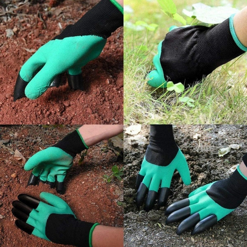 Gartenhandschuhe mit integrierten Krallen – ClawGrip™