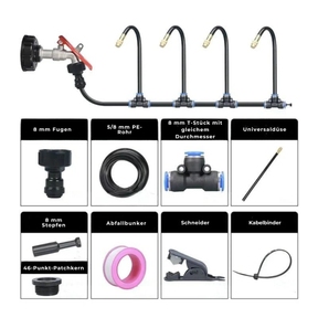 Hochdruck-Garten-Sprühsystem - MistFlow™