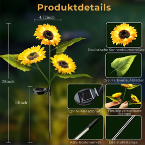 Solar SunFlower™ LED-Leuchten