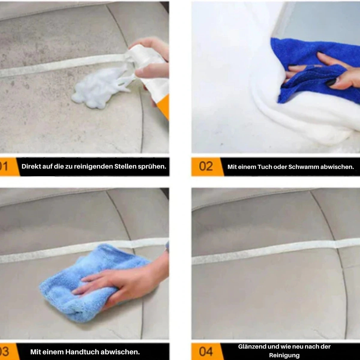 Foam Cleaner™ Multi-Oberflächen-Schaumreiniger | Entfernt hartnäckigen Schmutz in Sekunden | 2+1 gratis Angebot