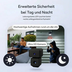 SafeCam Pro™ | Totale Sicherheit – auch ohne Internet oder Strom (KOSTENLOSER VERSAND)