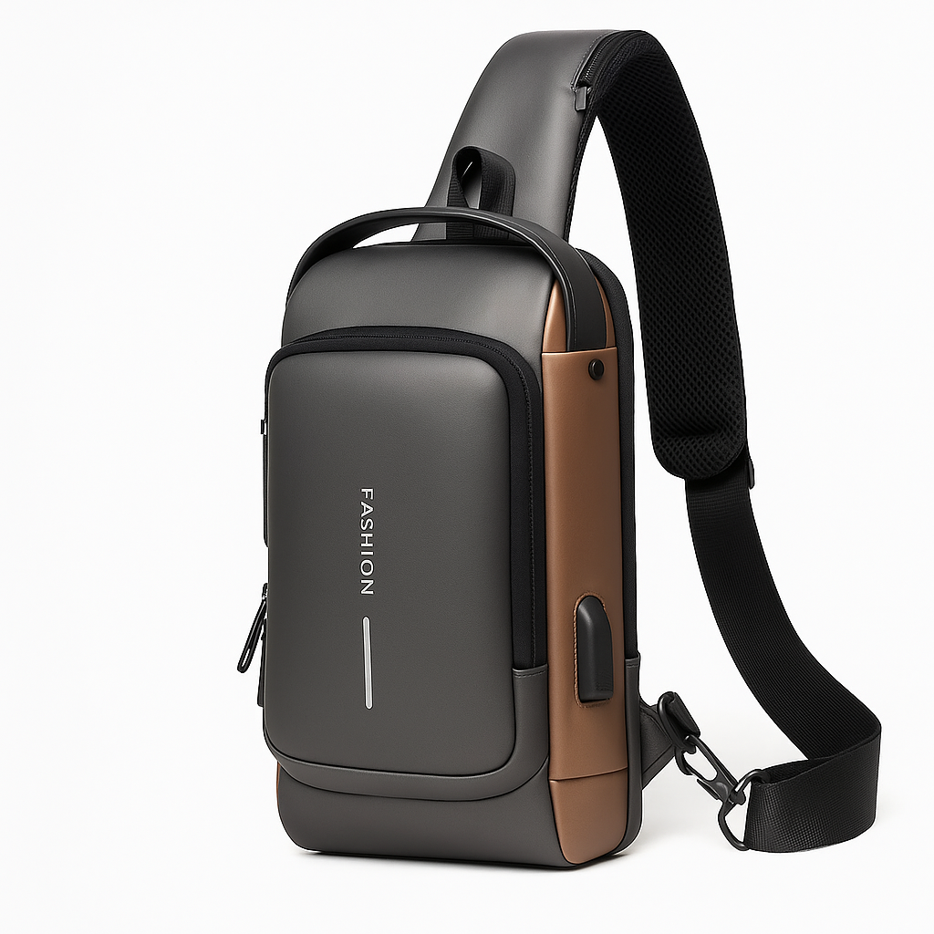 BagShoulder™ – Anti-Diebstahl-Umhängetasche mit Code und USB-Anschluss [Kaufen Sie 1, erhalten Sie 2]