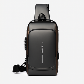 BagShoulder™ – Anti-Diebstahl-Umhängetasche mit Code und USB-Anschluss [Kaufen Sie 1, erhalten Sie 2]