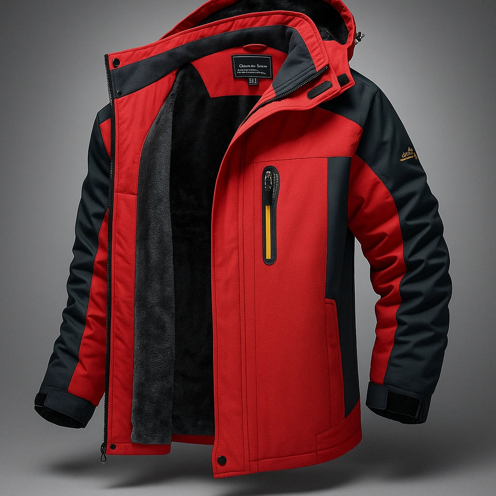 OUTDOOR™ Winddichte & Wasserdichte Jacke – Wärme, Komfort & Schutz im Alltag