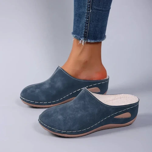 Élise™ – Warme orthopädische Hausschuhe