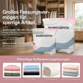 SpaceMax™ | 3D-Kompressionsbeutel ohne Pumpe