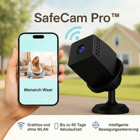 SafeCam Pro™ | Totale Sicherheit – auch ohne Internet oder Strom (KOSTENLOSER VERSAND)