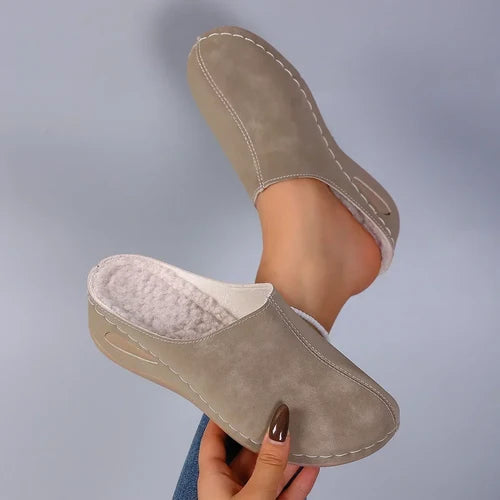 Élise™ – Warme orthopädische Hausschuhe