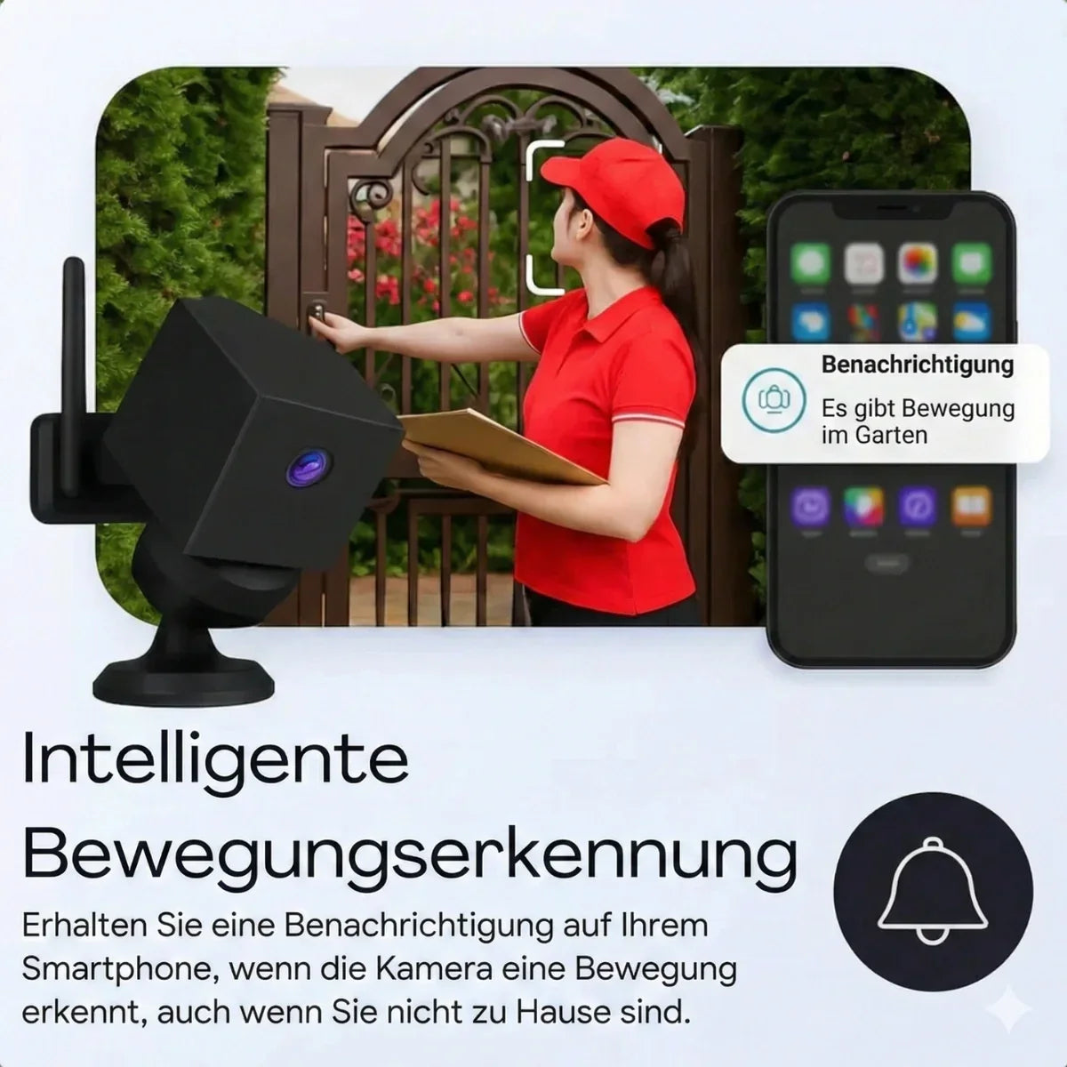 SafeCam Pro™ | Totale Sicherheit – auch ohne Internet oder Strom
