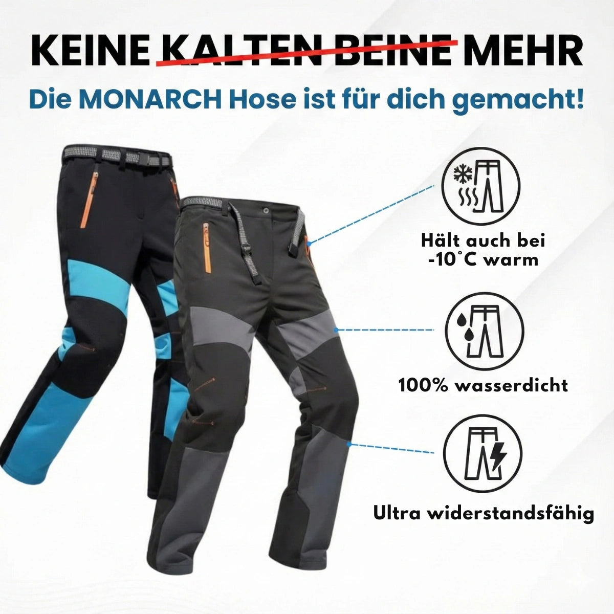 Wasserdichte, unverwüstliche Outdoor-Hose – TitanWear™