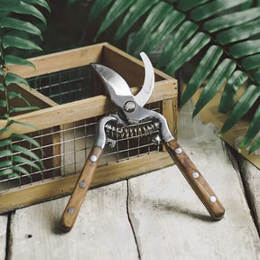 Gartenschere im Vintage-Stil - WoodTrim™