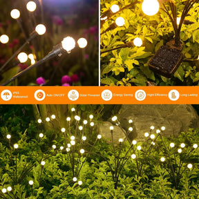 Flexible Gartenäste mit Beleuchtung – GlowStems™