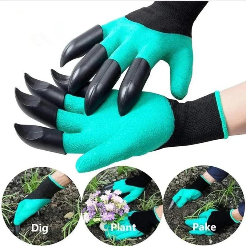 Gartenhandschuhe mit integrierten Krallen – ClawGrip™