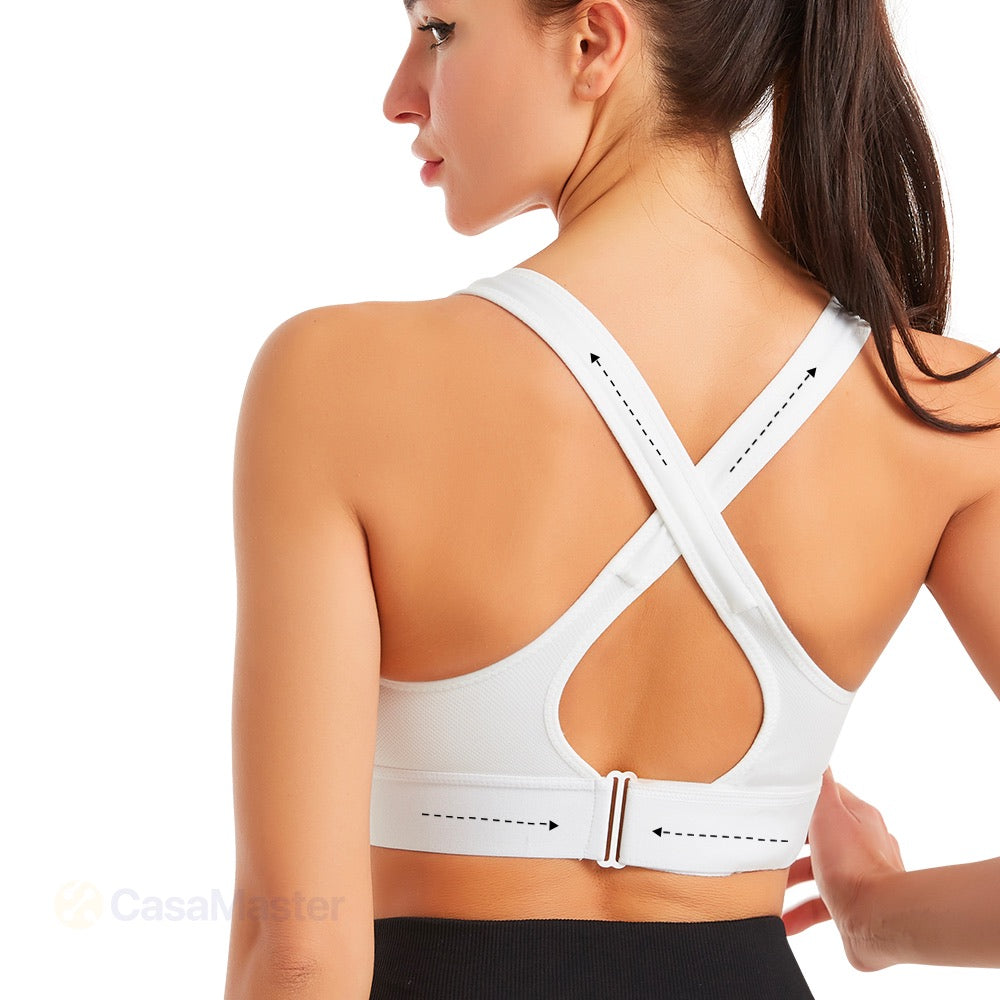 Monarch Wear - Verstellbarer Sport-BH mit maximaler Unterstützung