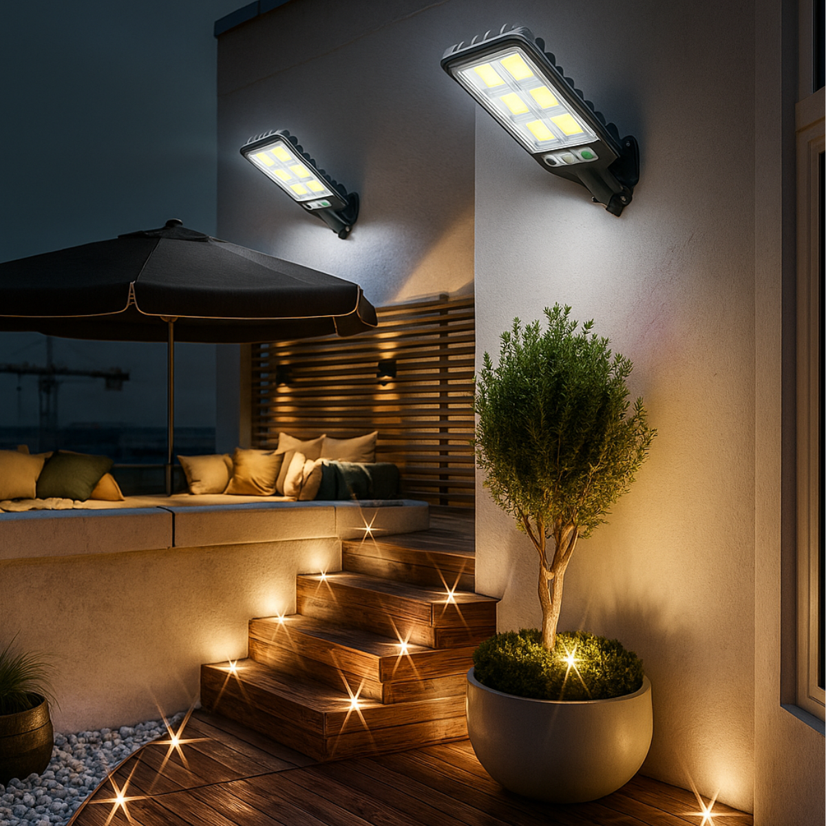 LED-Solarlampe PowerLight™ – Leistungsstarke und Energiesparende Beleuchtung