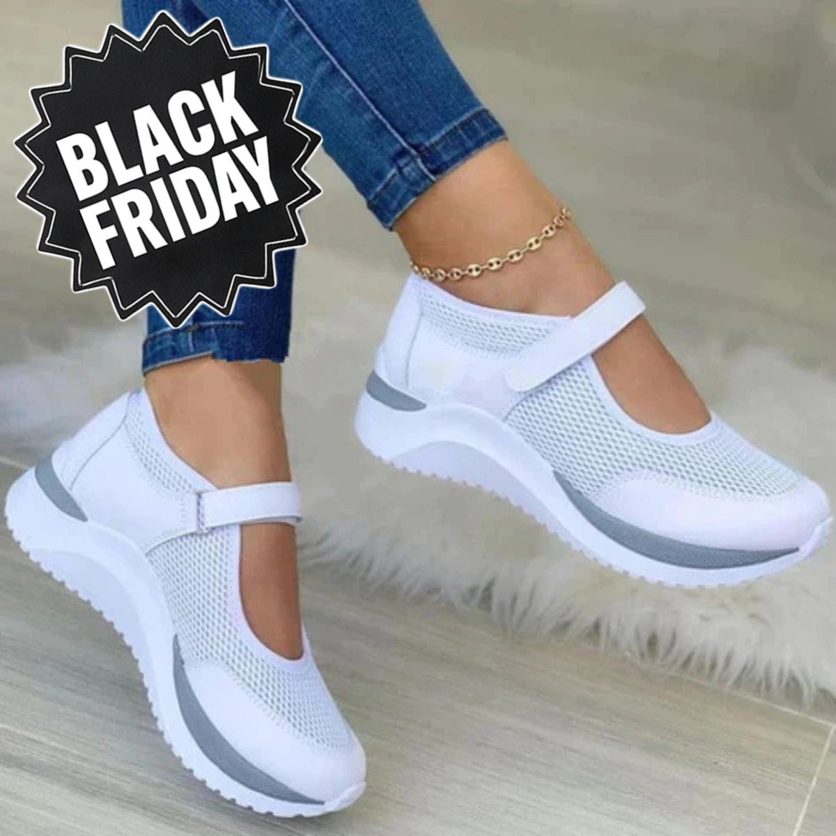 Monarch wear - Orthopädische Schuhe Leila Comfort - [BLACK FRIDAY] - [1 ZAHLEN, 2 BEKOMMEN]