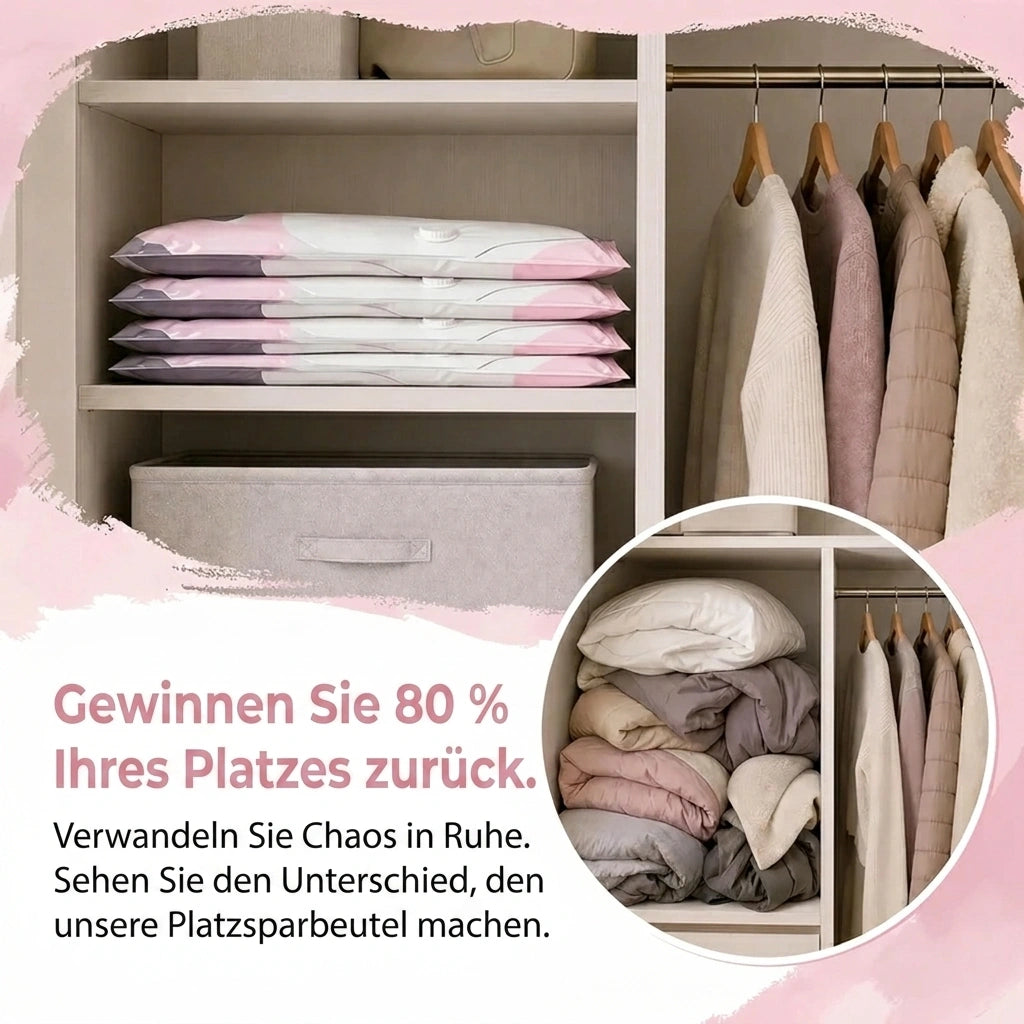 SpaceMax™ | 3D-Kompressionsbeutel ohne Pumpe