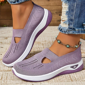 CloudWear™ – Atmungsaktive und Ultra-Komfortable Orthopädische Sneaker für Damen