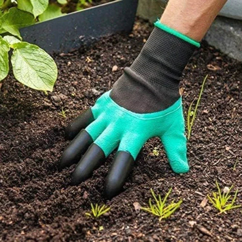 Gartenhandschuhe mit integrierten Krallen – ClawGrip™