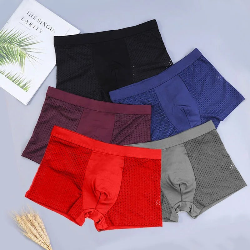 SoftLuxe™ - Set van 10 Boxers in Bamboevezel [Betaal 5, Ontvang 10]