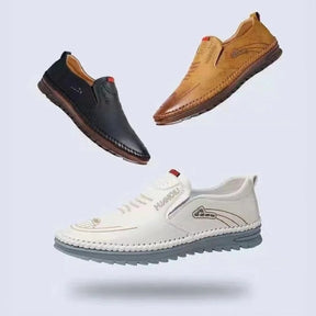 Monarch Wear – Slip-On-Mokassins aus Leder für Herren