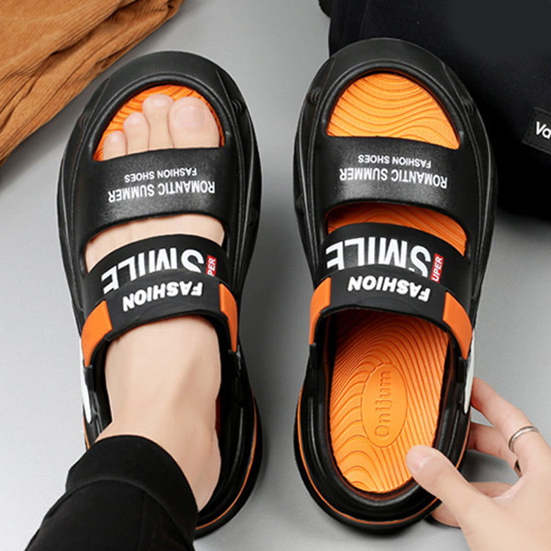 Monarch Wear - Sandalen mit weichen Polstern und schwammigem Effekt